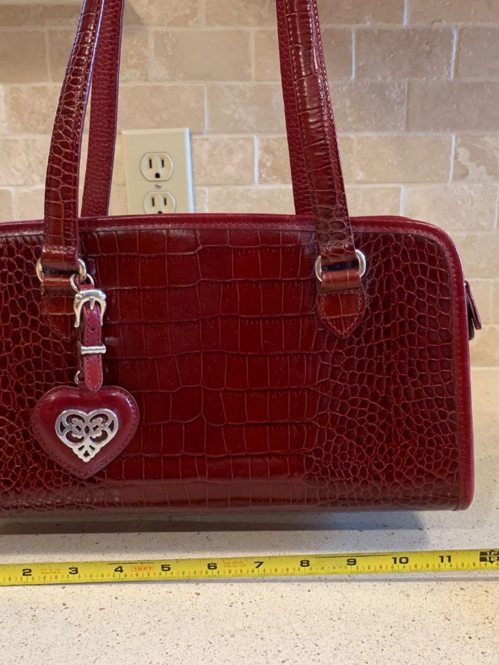 Brighton Red Handbag - Picture 8 of 13